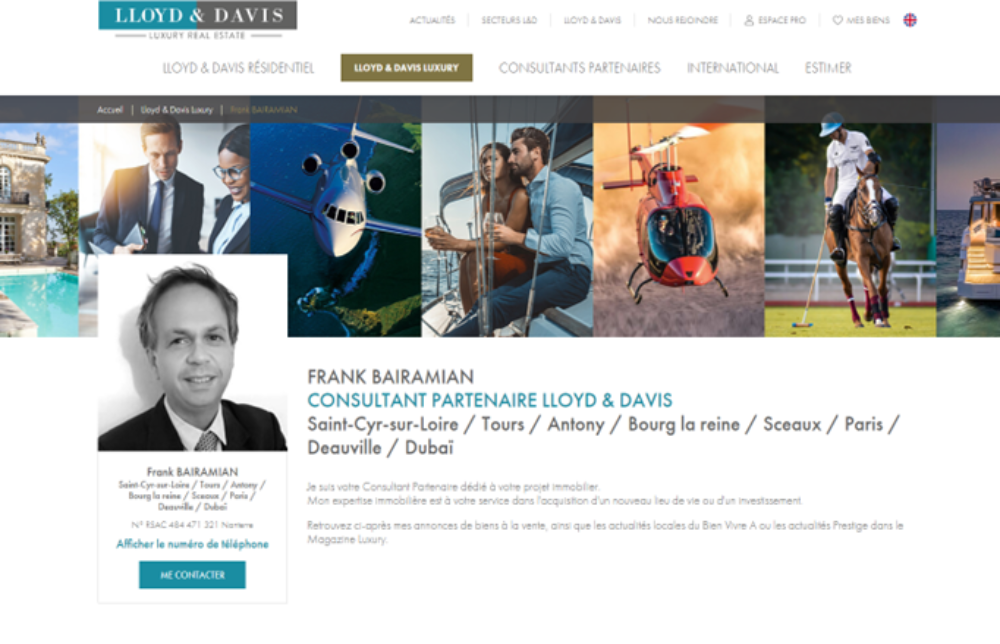 Conseiller en Immobilier Lloyd & Davis